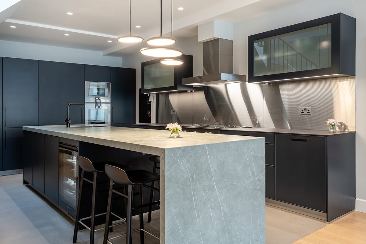 Dekton Vera With Stainless Steel | Lead Wolf, Peterborough