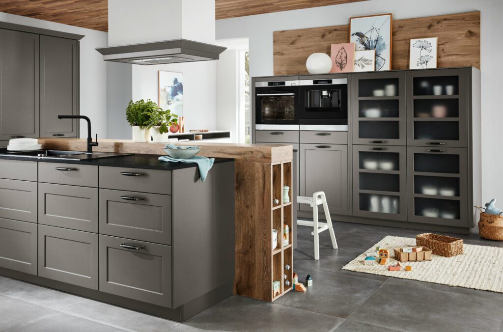 Nobilia Grey Country Style Shaker Kitchen 1 | Kutchenhaus, Sevenoaks