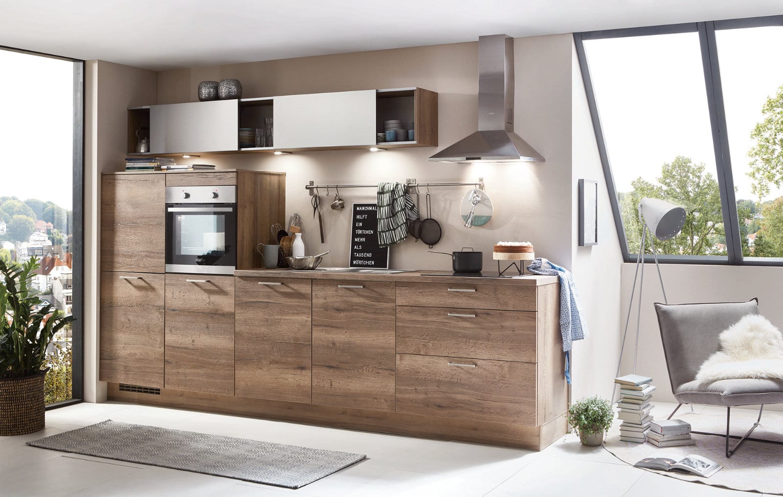 Nobilia Wood Compact Kitchen 2021 | Lead Wolf, Peterborough